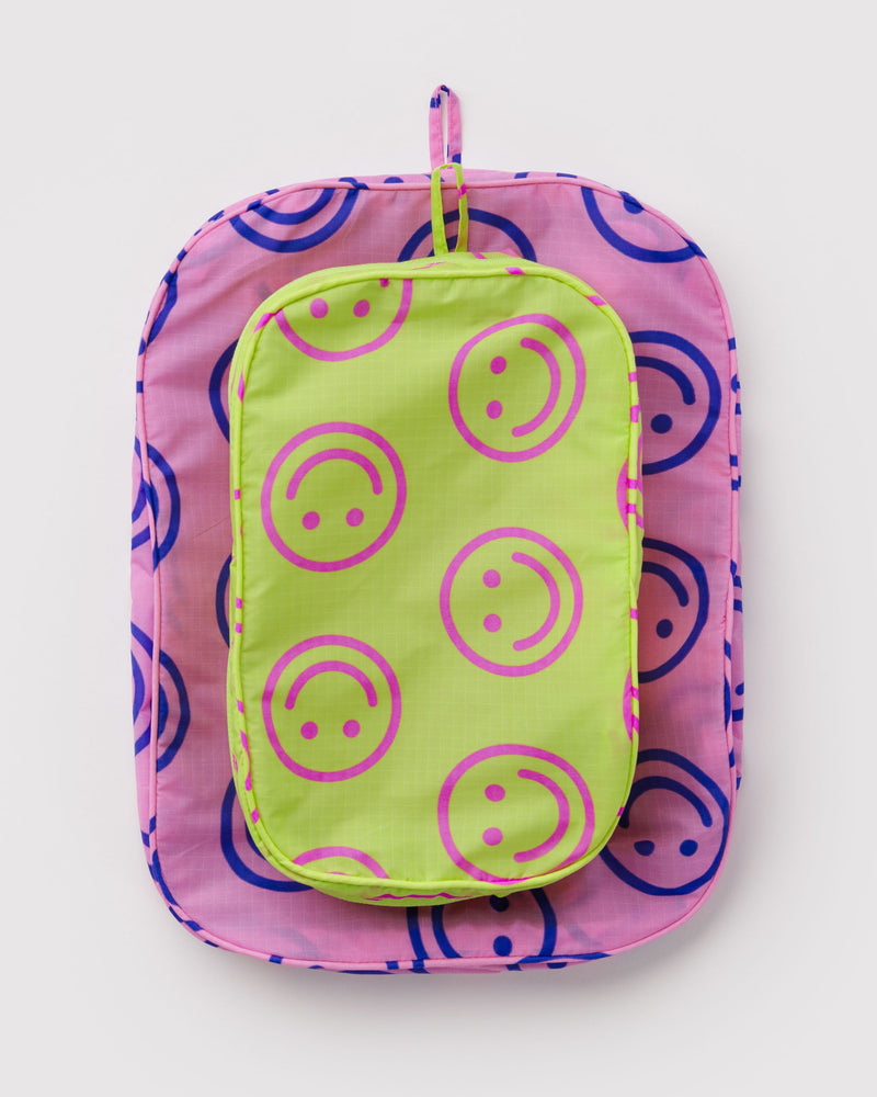 BAGGU  Packing Cube Set - Bright Happy Mix