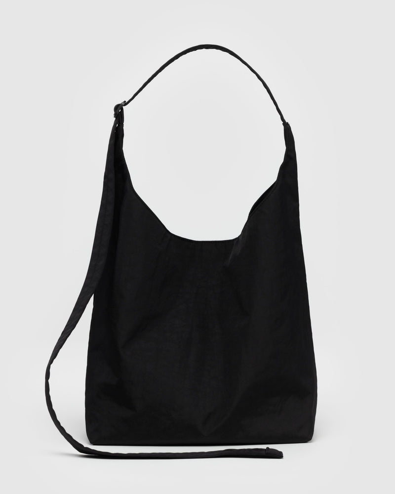 BAGGU Crossbody Bags Large Nylon Sling - Black