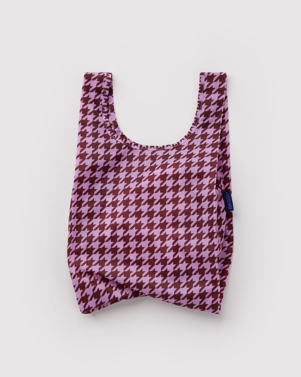 BAGGU BFCM 2024 Baby Baggu - Pink Houndstooth