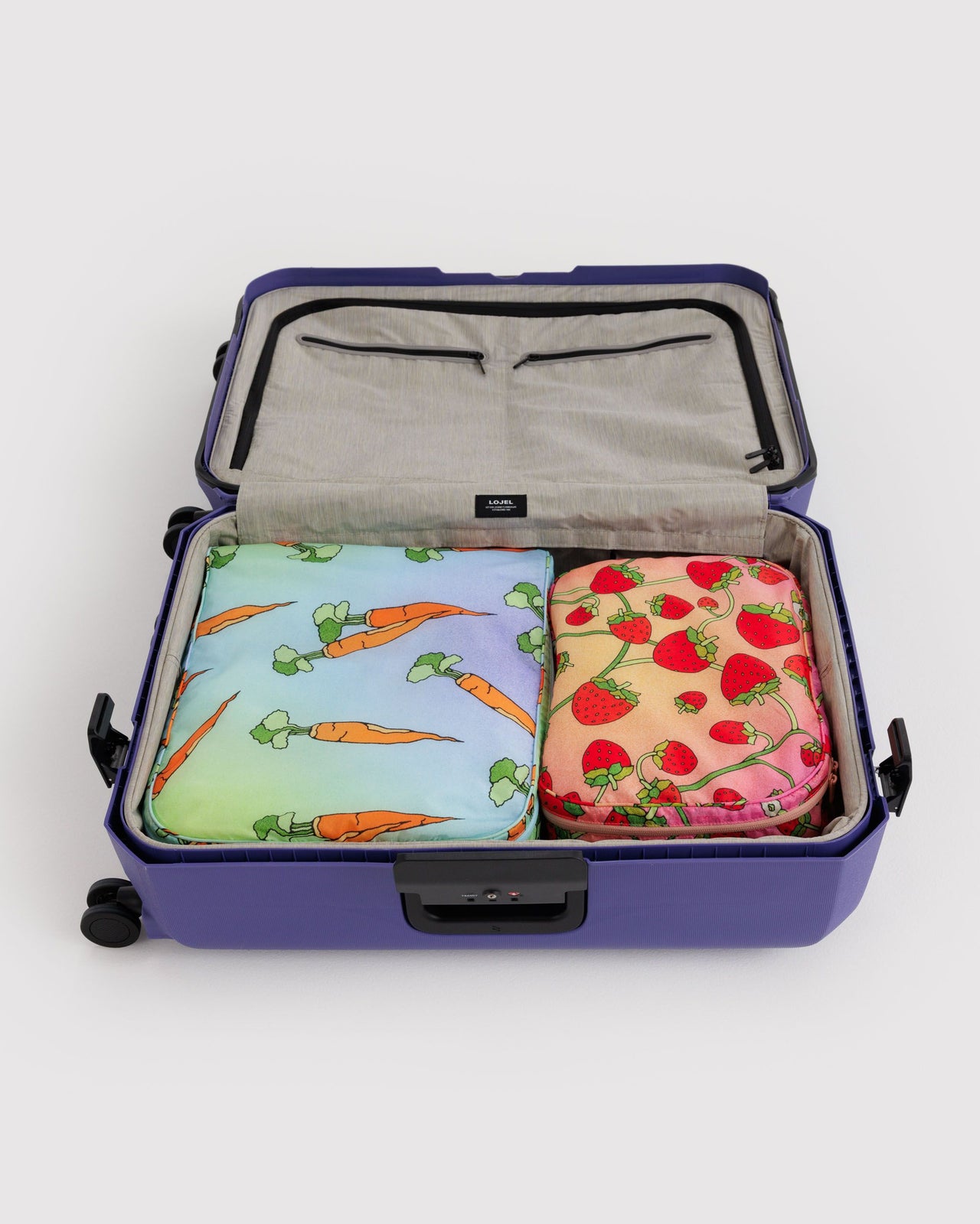 Large Packing Cube Set - Carrots & Berries