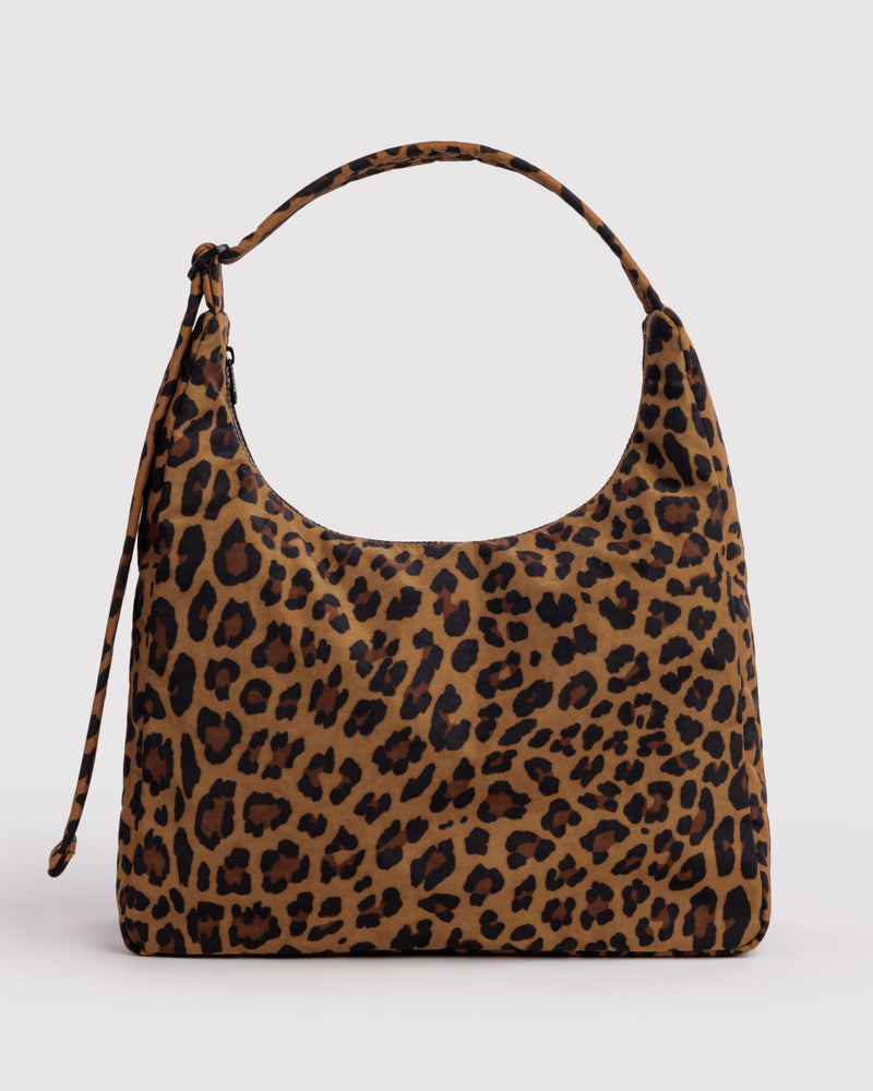 BAGGU  Nylon Shoulder Bag - Leopard