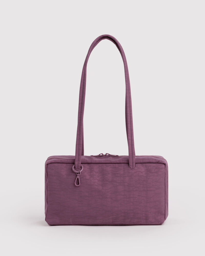 BAGGU  Nylon Bowler Bag - Wild Plum