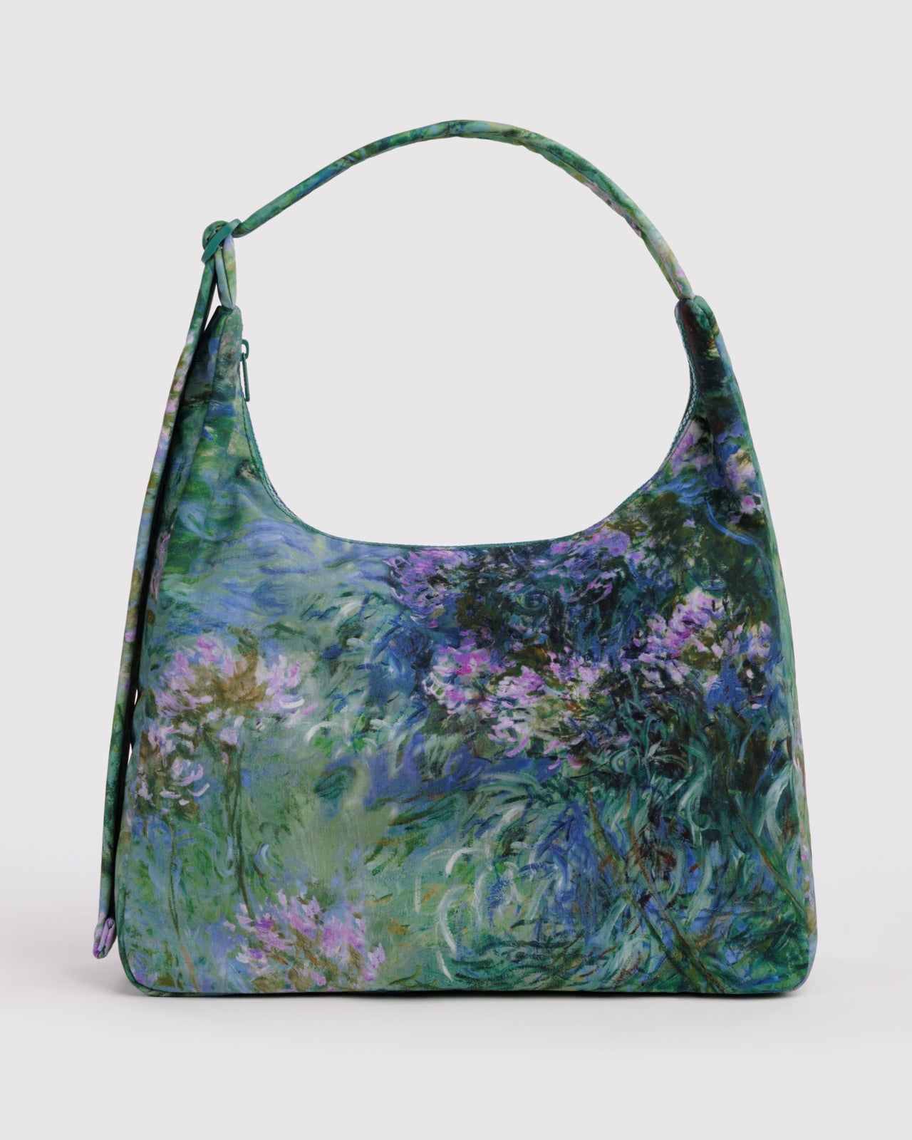 Nylon Shoulder Bag - Agapanthus Claude Monet