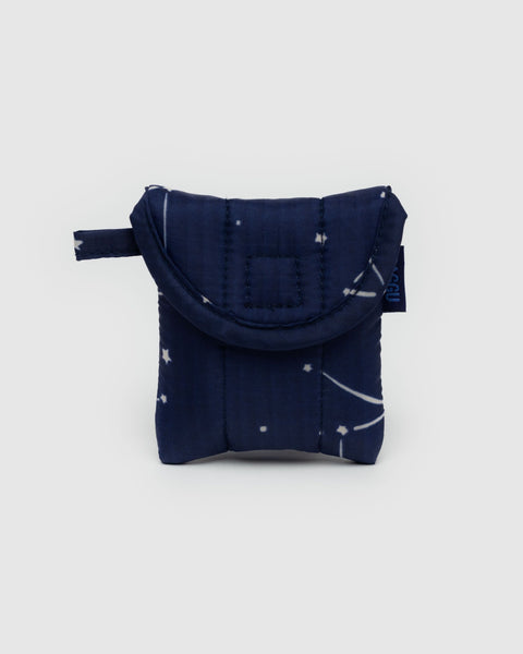 BAGGU.com Cases & Sleeves Puffy Earbuds Case - Constellation Midnight