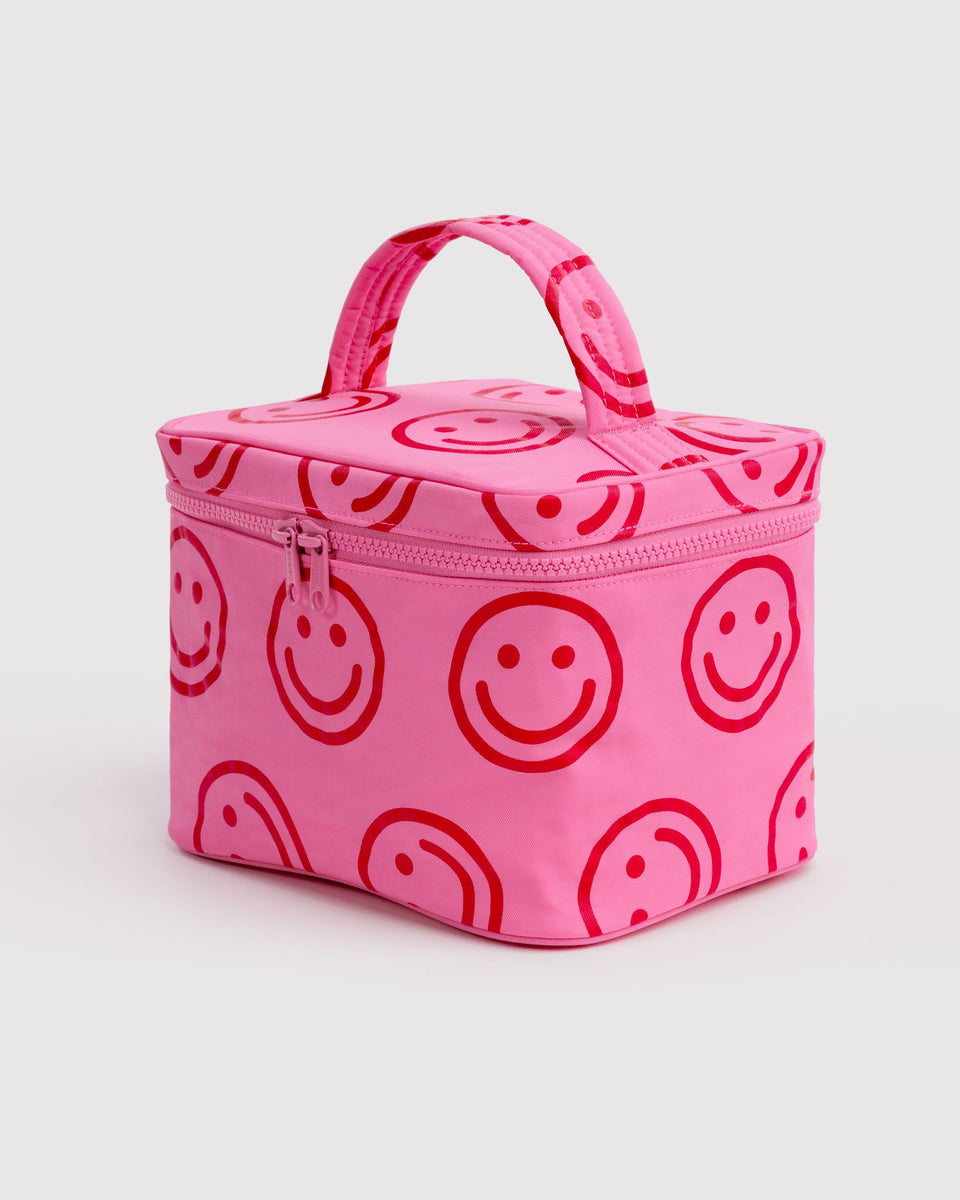 BAGGU ALL PRODUCTS (except Sandy Liang) Large Cosmetic Case - Azalea Pink Happy