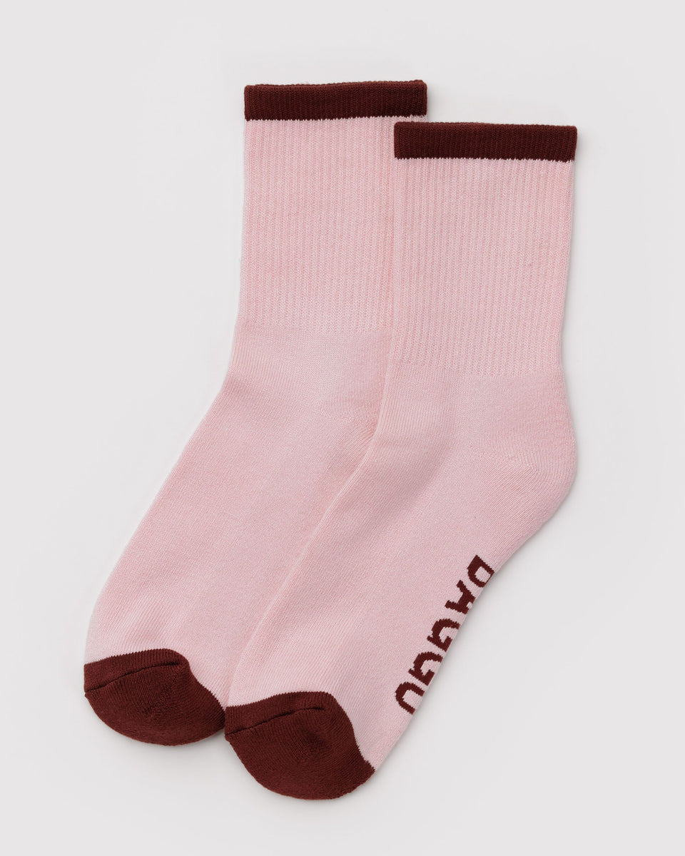 BAGGU Products Ribbed Sock - Blush Mix