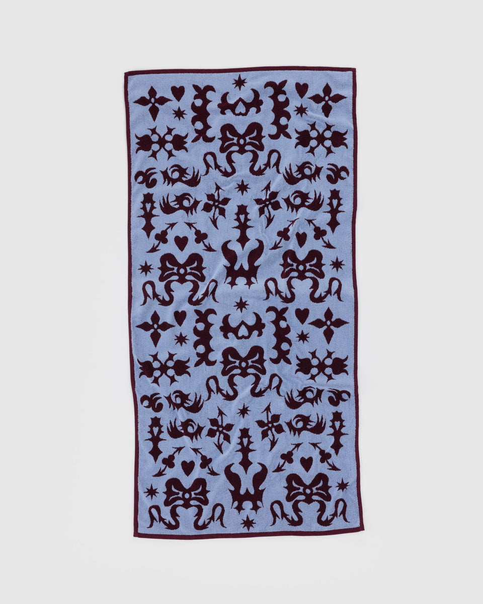 BAGGU Products Bath Towel - Western Cut Outs