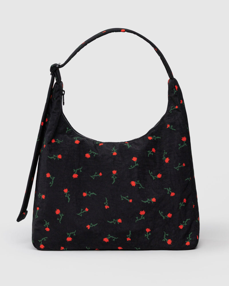 BAGGU  Nylon Shoulder Bag - Painted Wildflower