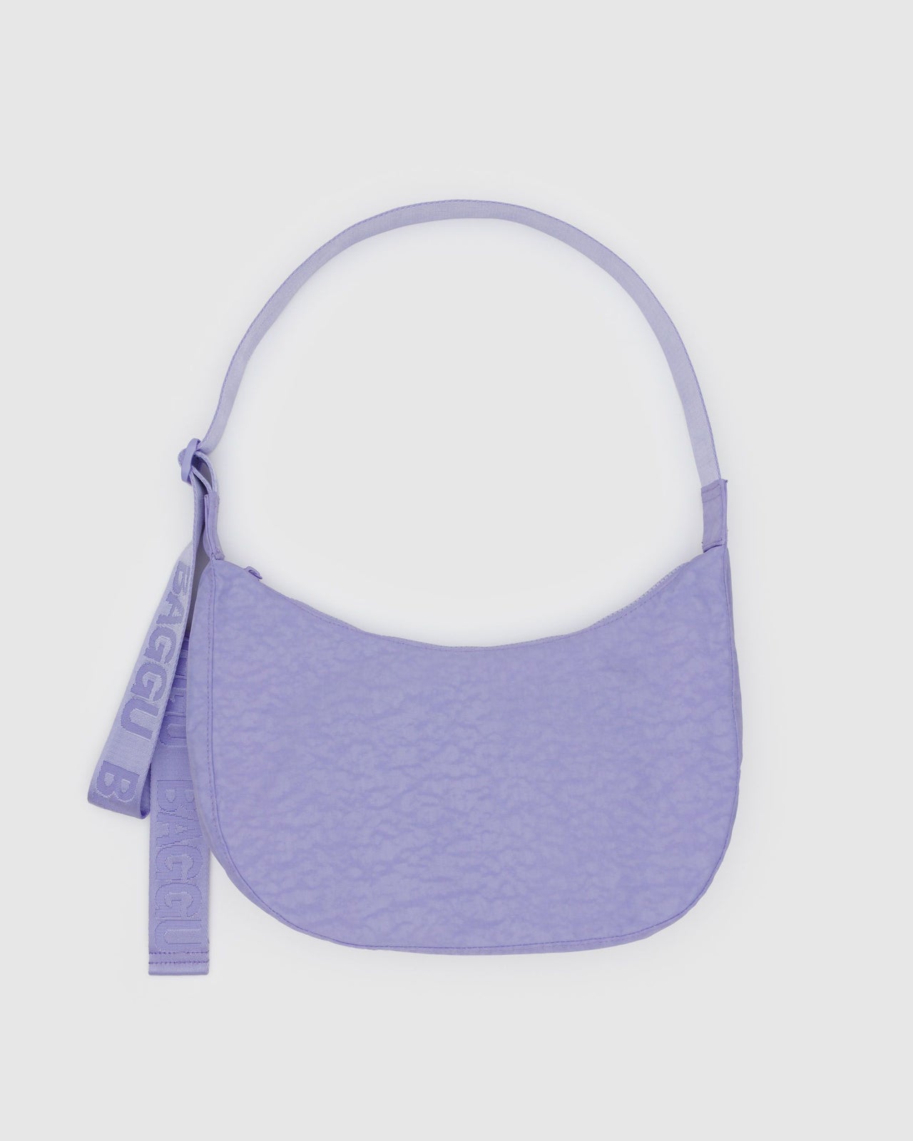 Medium Nylon Crescent Bag - Wisteria
