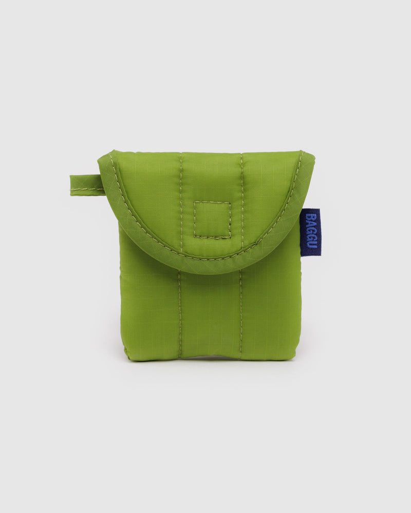 BAGGU Accessories Puffy Earbuds Case - Green Juice