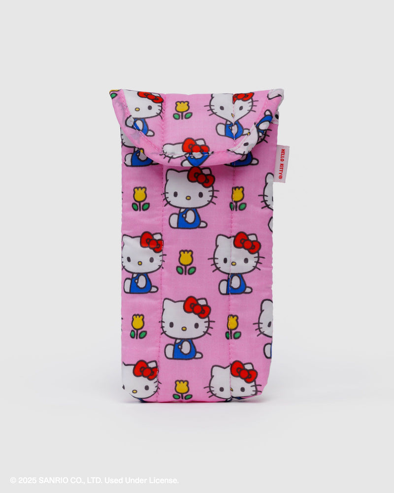 BAGGU Accessories Puffy Glasses Sleeve - Hello Kitty Pink