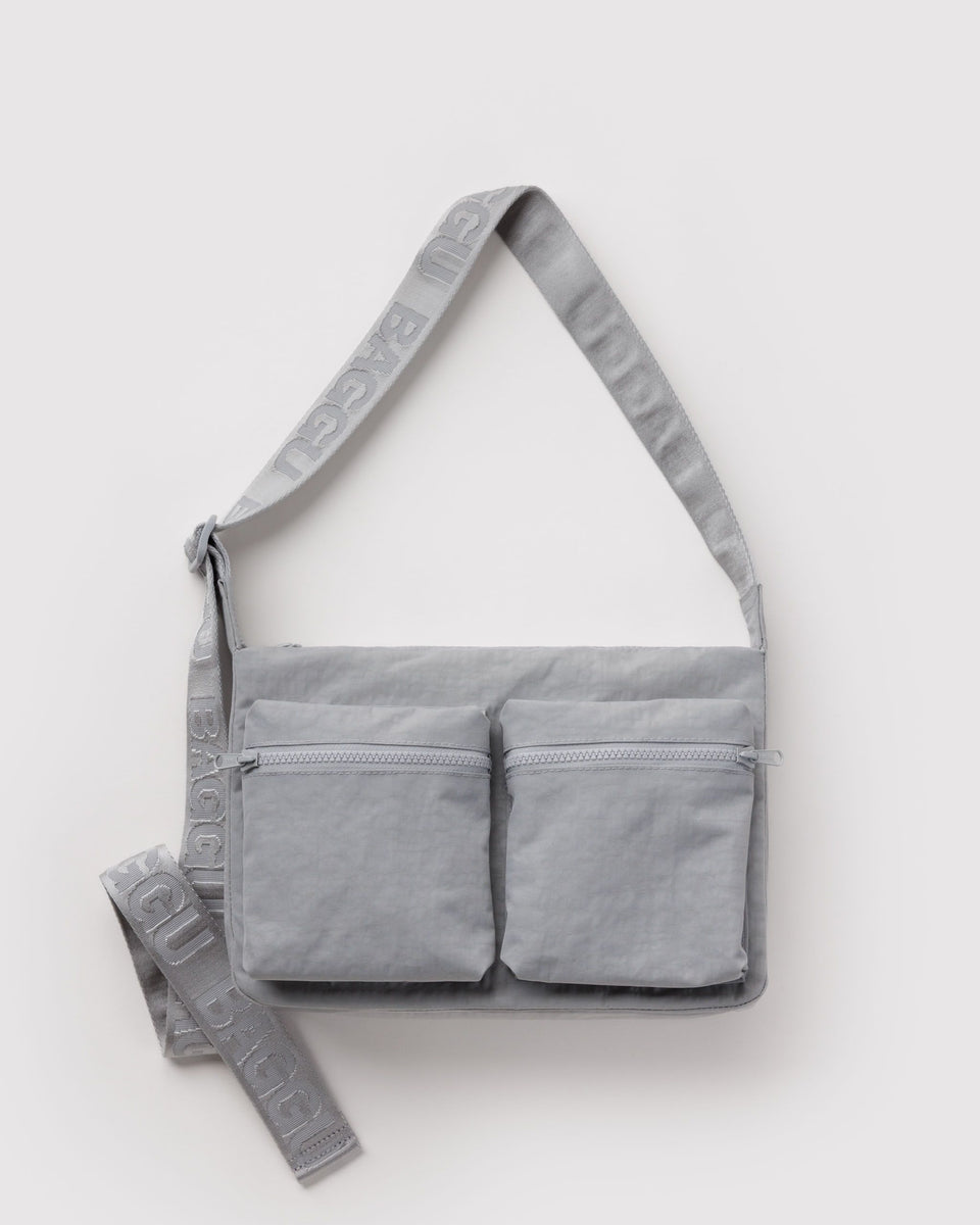 BAGGU New Arrivals Medium Cargo Crossbody - Fog