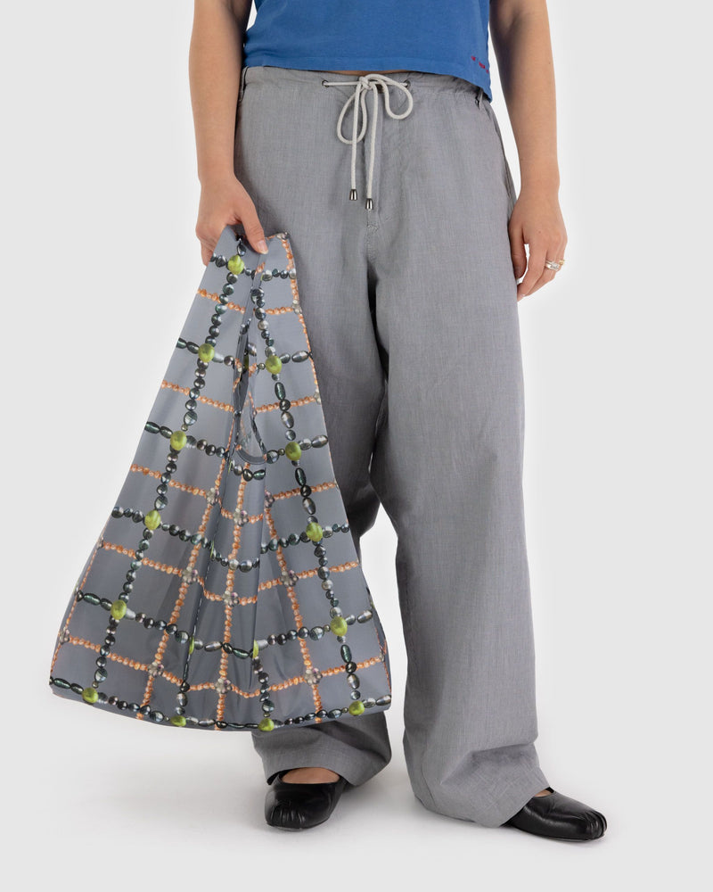 BAGGU Reusable Bags Standard Baggu - Beaded Plaid