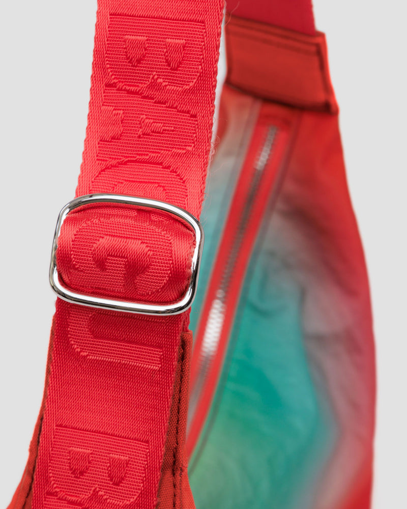 BAGGU Crossbody Bags Medium Nylon Crescent Bag - Rain