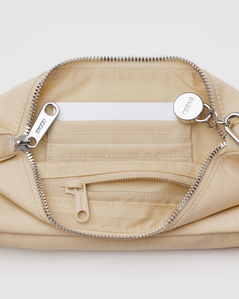 BAGGU  Nylon Pochette - Custard