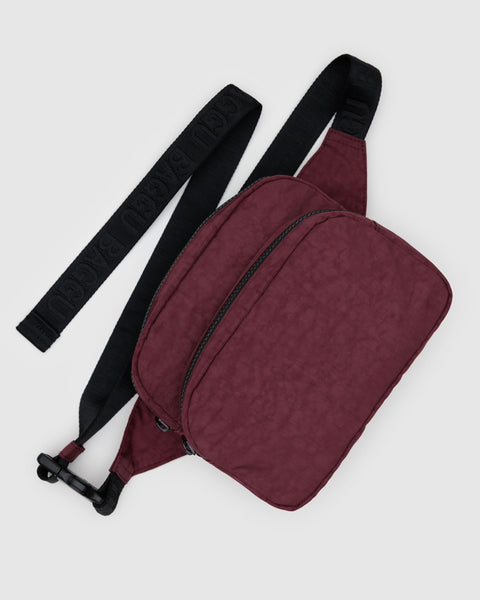 BAGGU Crossbody Bags Fanny Pack - Mahogany