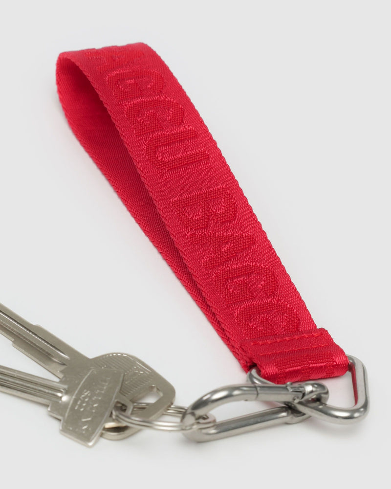 BAGGU.com  Logo Keychain - Red