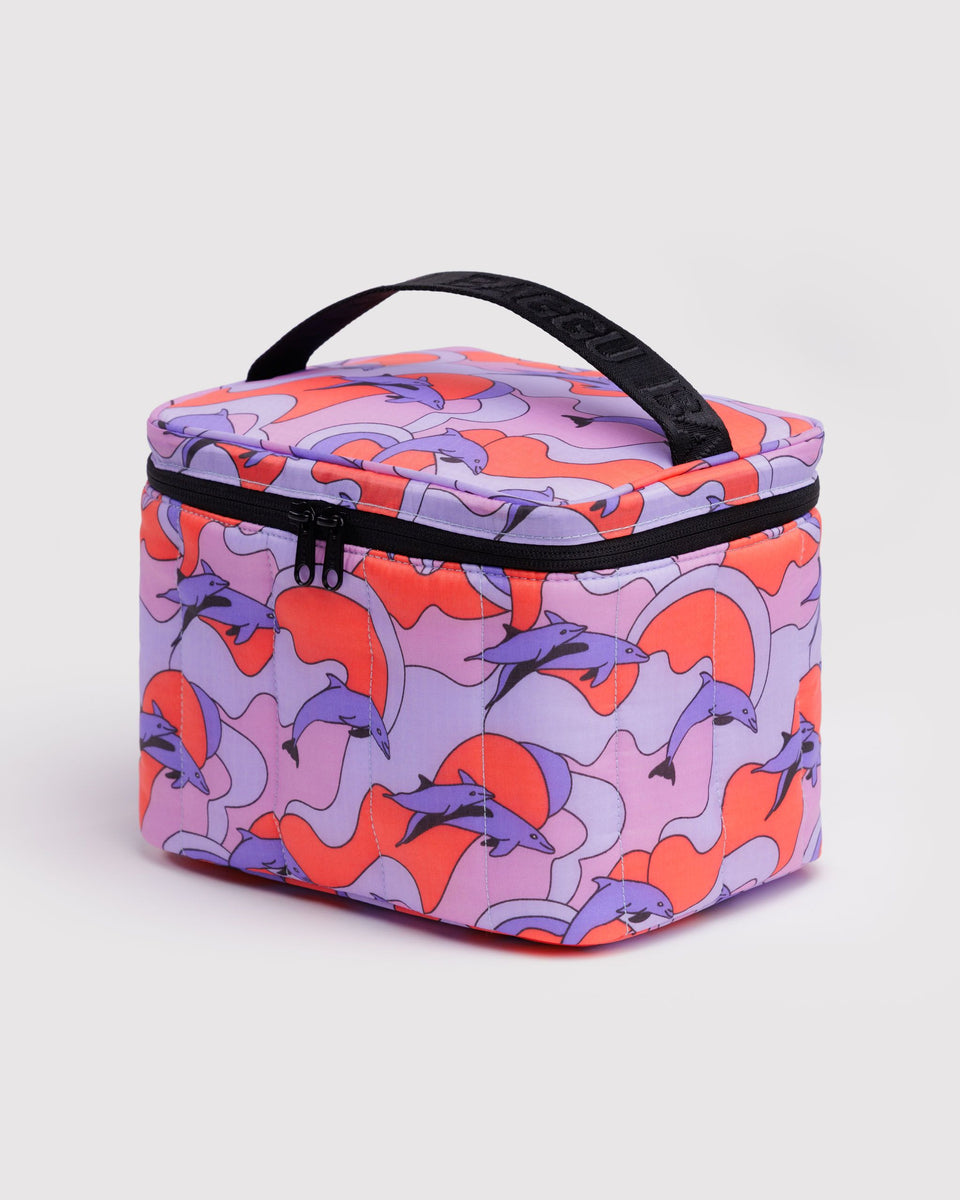 BAGGU Products Puffy Lunch Bag - Dolphins