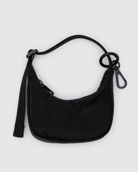 BAGGU.com Cases & Sleeves Crescent Bag Charm - Black