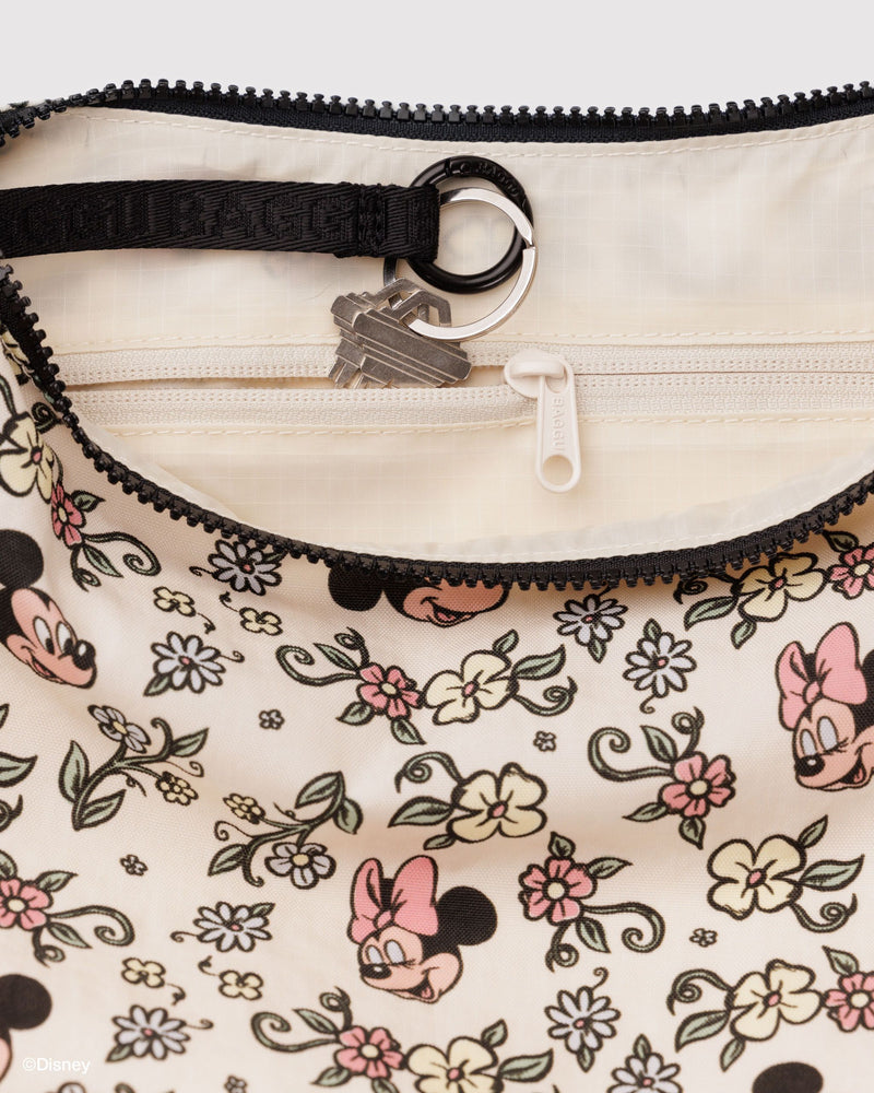 BAGGU New Arrivals Medium Nylon Crescent Bag - Storybook Floral
