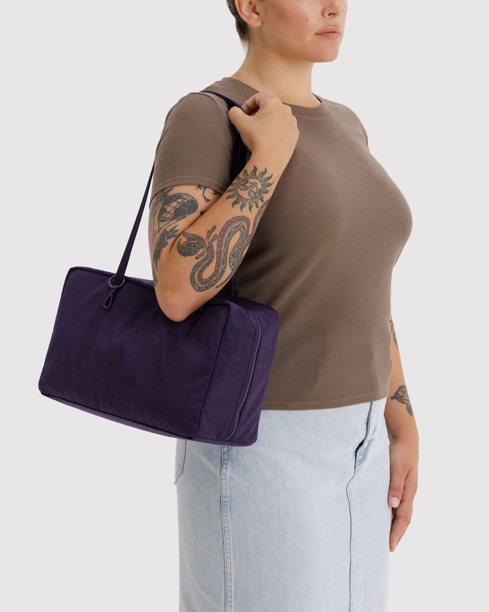 BAGGU Products Medium Nylon Bowler Bag - Fig