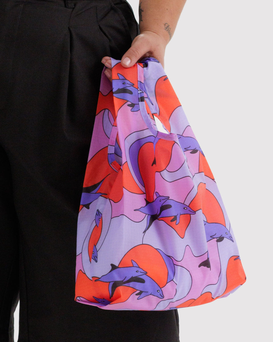 BAGGU Reusable Bags Baby Baggu - Dolphins