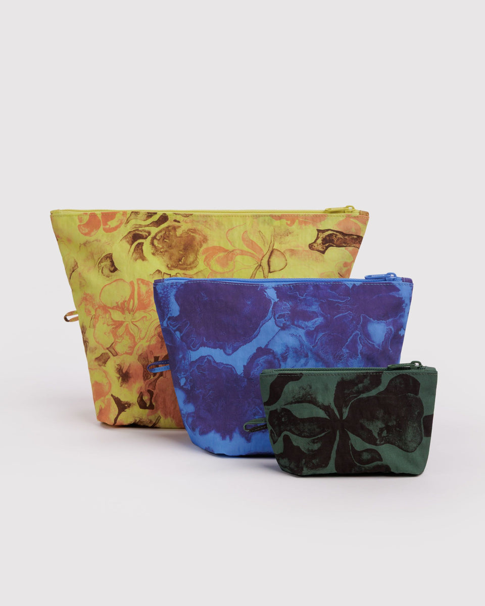BAGGU MoMA Go Pouch Set - Ruth Asawa Mix