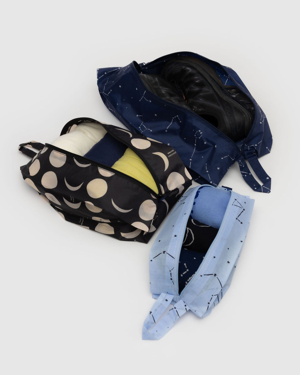 BAGGU Pouches 3D Zip Set - Night Sky