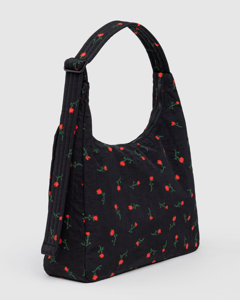 BAGGU  Nylon Shoulder Bag - Painted Wildflower