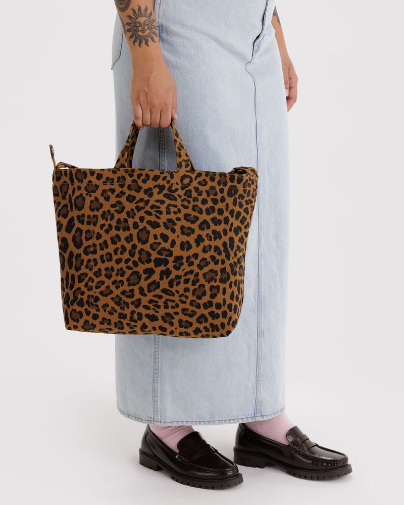 BAGGU  Horizontal Zip Duck Bag - Leopard