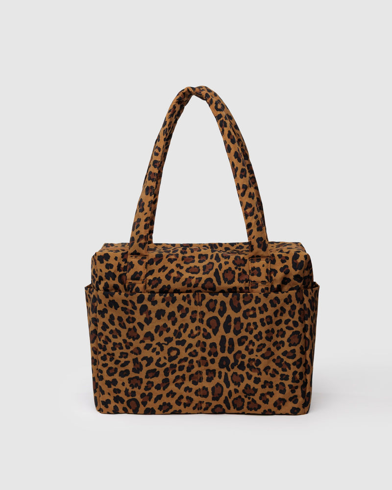 BAGGU  Small Cloud Carry-On - Leopard