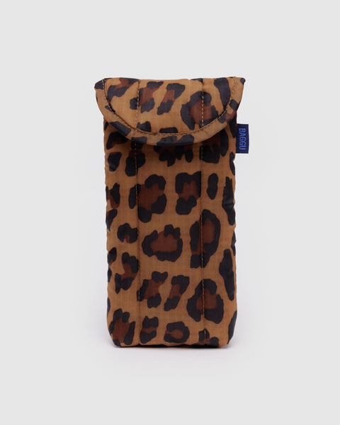 BAGGU.com Accessories Puffy Glasses Sleeve - Leopard