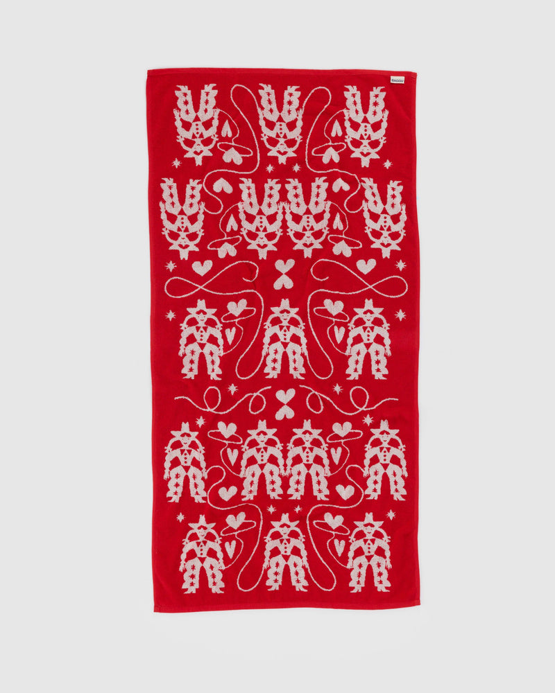 BAGGU  Bath Towel - Cowgirl