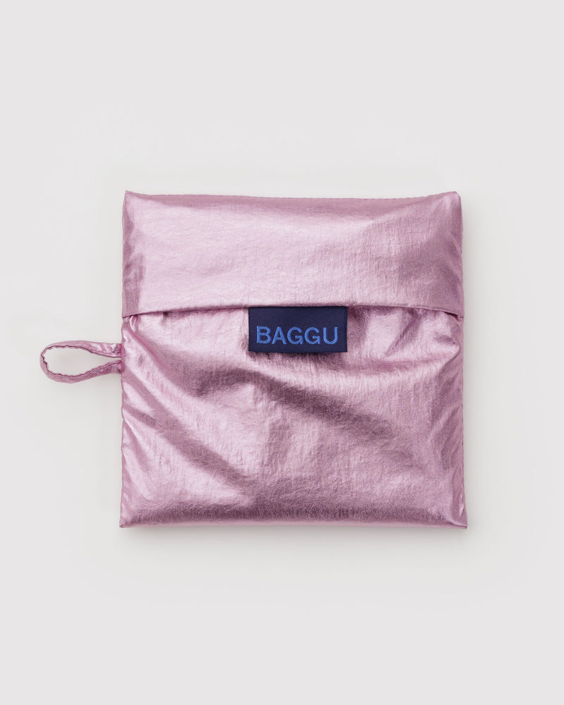 BAGGU.com Reusable Bags Standard Baggu - Blush Metallic