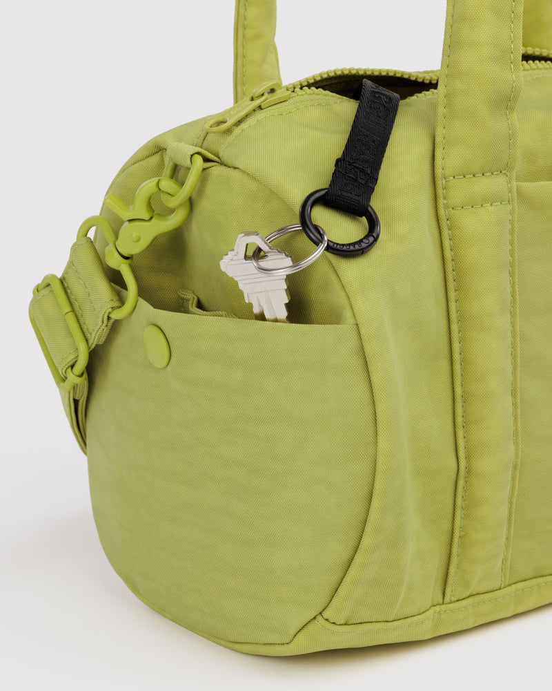 BAGGU  Nylon Duffle Bag - Chartreuse