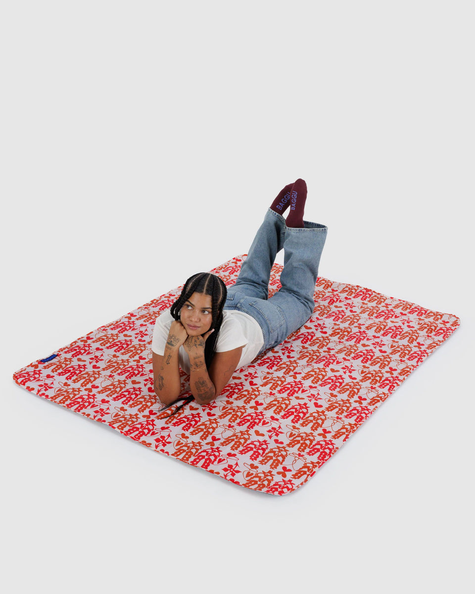 BAGGU Products Puffy Picnic Blanket - Cowgirl