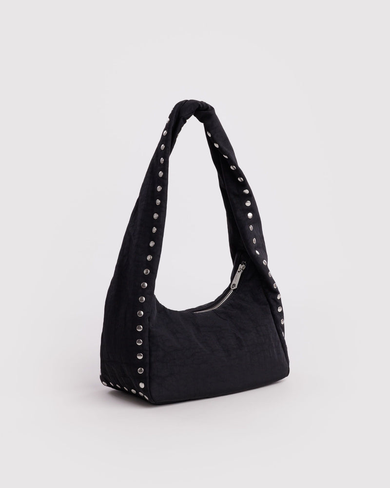BAGGU  Small Nylon Meringue Bag - Studs