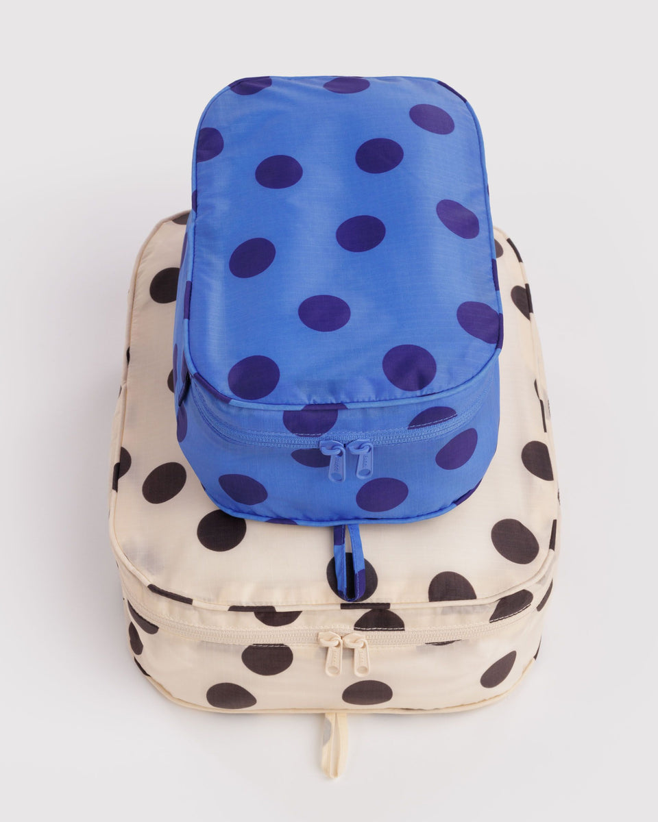 BAGGU New Arrivals Packing Cube Set - Polka Dot Mix