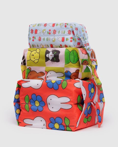 BAGGU Pouches 3D Zip Set - Miffy
