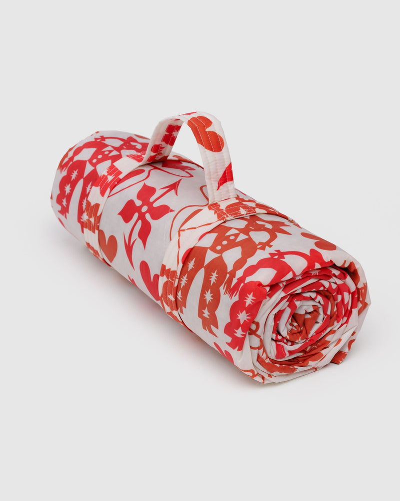 BAGGU  Puffy Picnic Blanket - Cowgirl