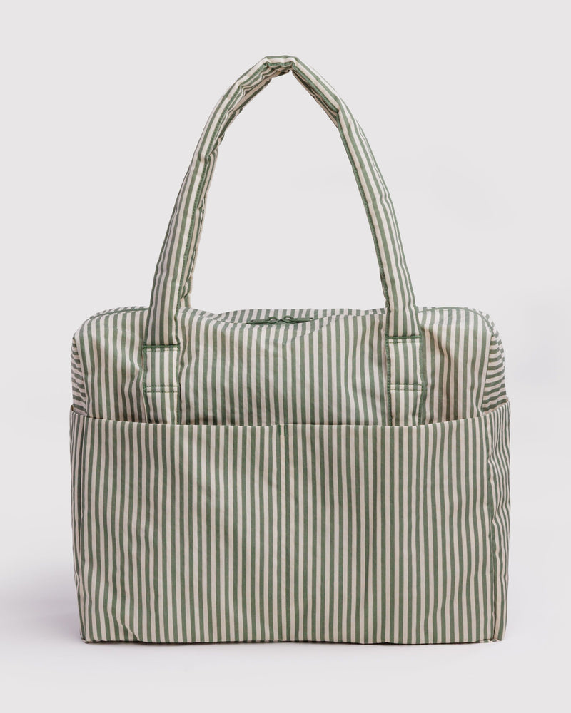 BAGGU  Cloud Carry-on - Sage Stripe