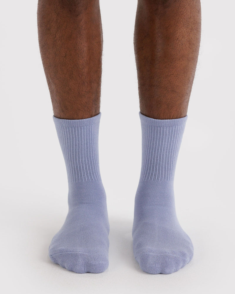 BAGGU  Ribbed Sock - Mist