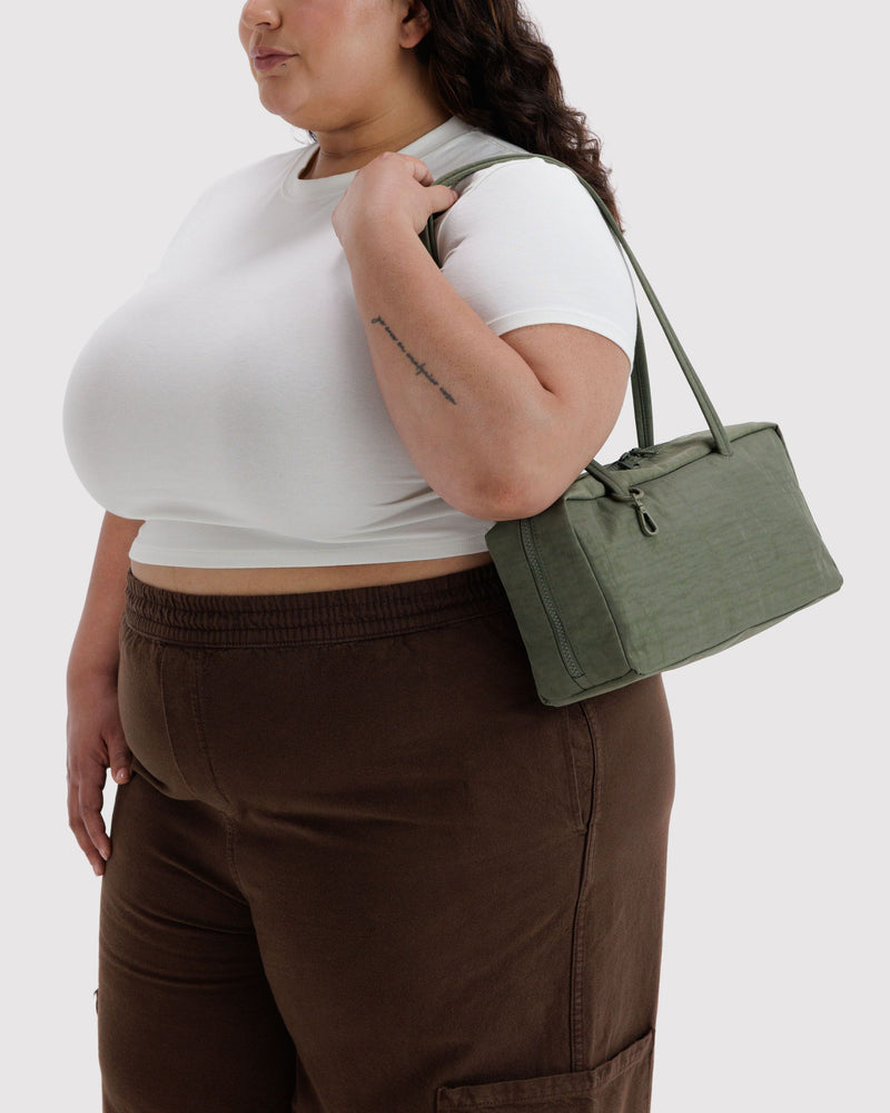BAGGU  Nylon Bowler Bag - Caper