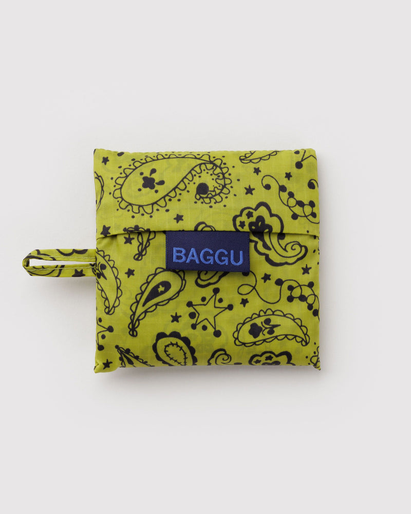 BAGGU BFCM 2024 Baby Baggu - Chartreuse Paisley