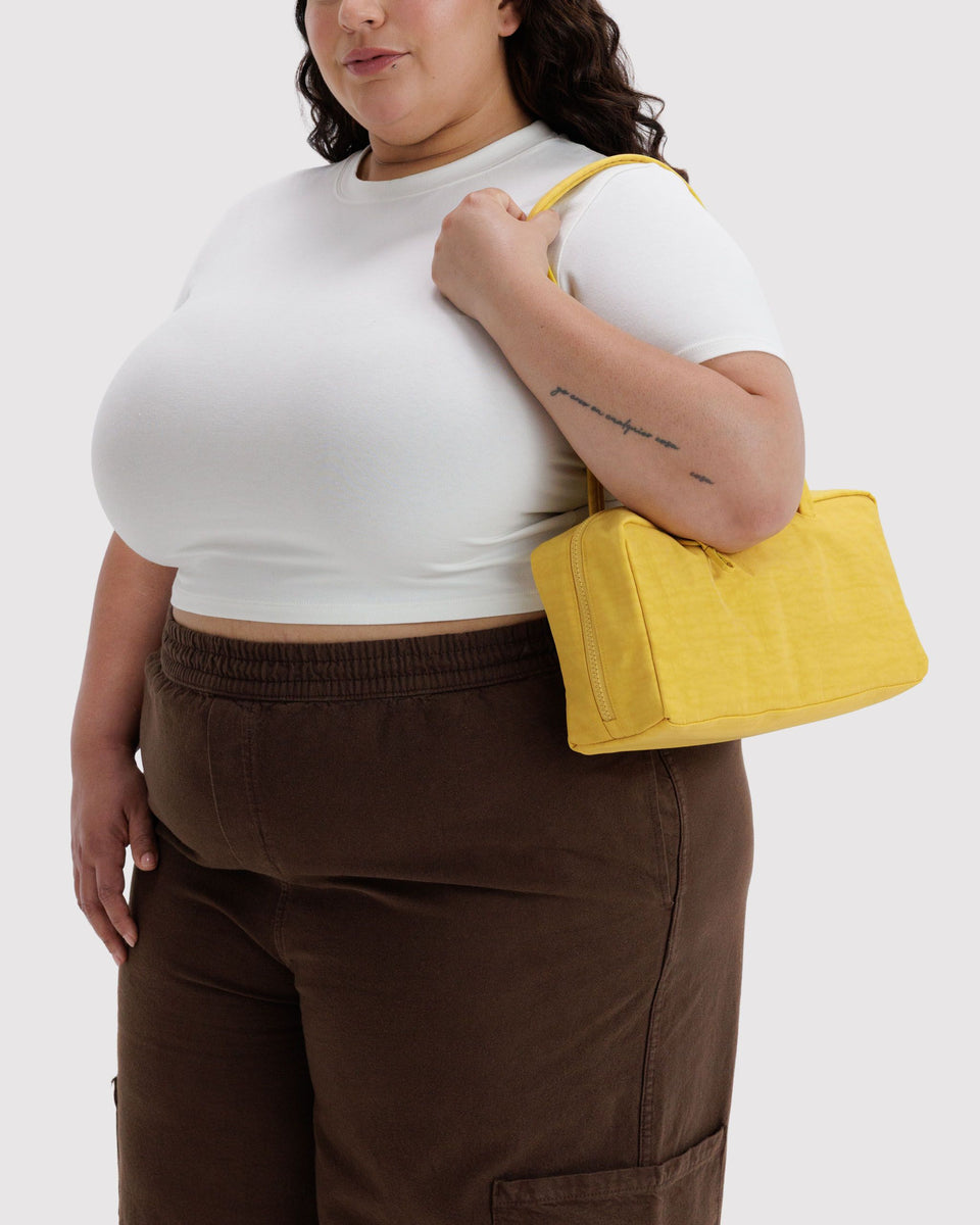 BAGGU New Arrivals Nylon Bowler Bag - Sunflower