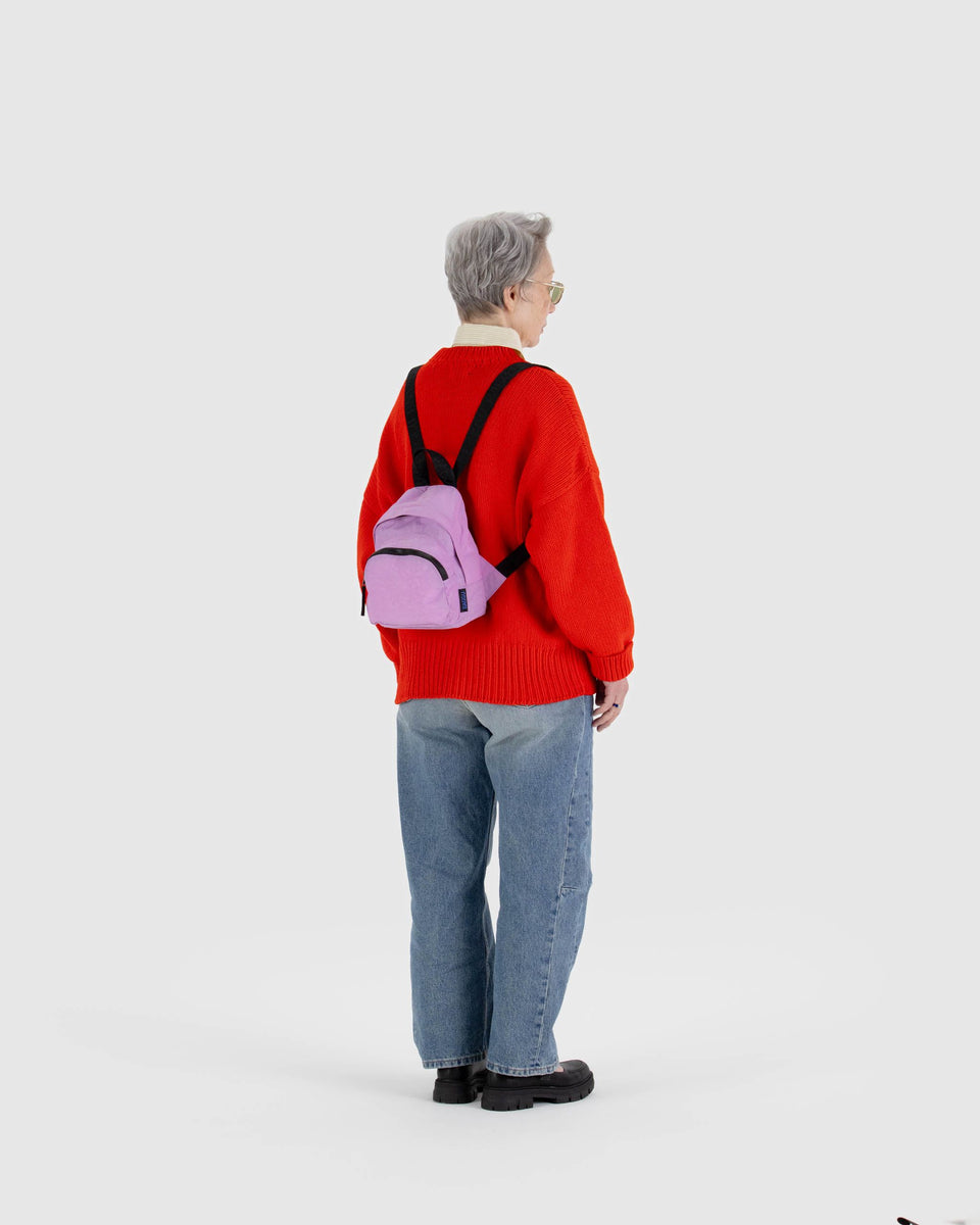 BAGGU Products Mini Nylon Backpack - Peony