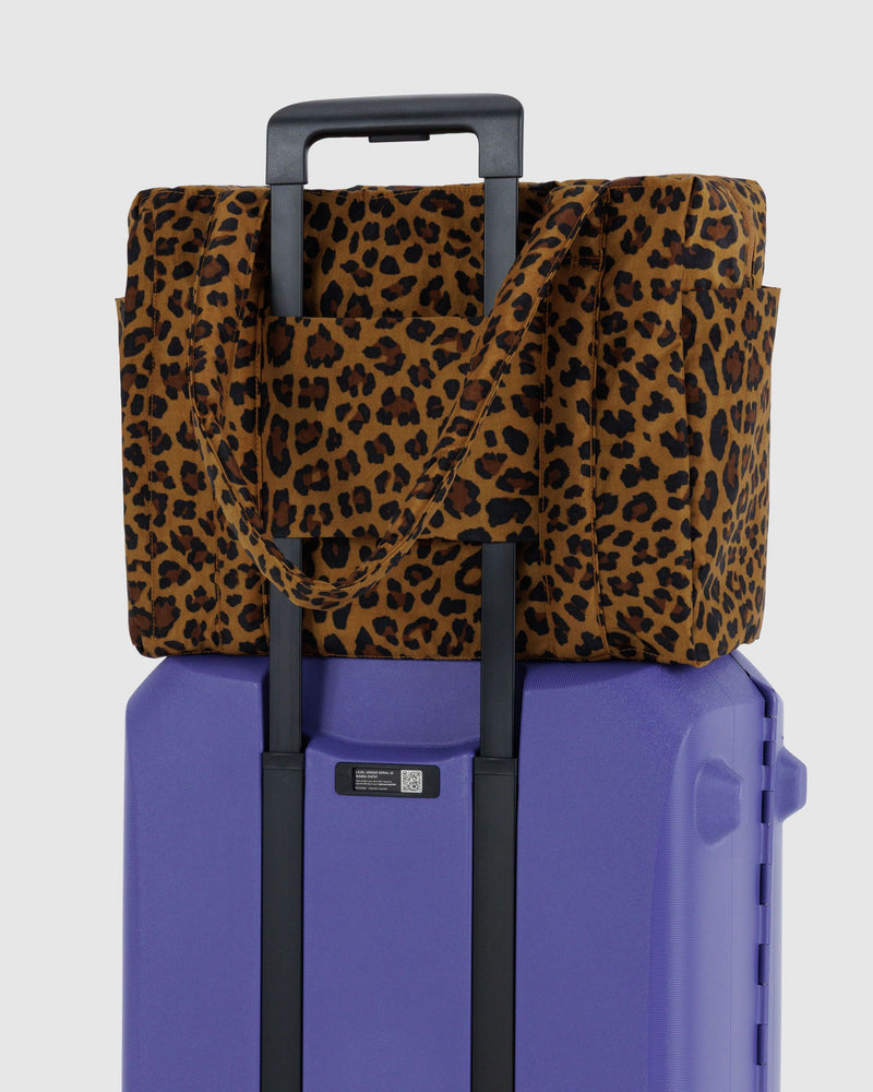 BAGGU  Small Cloud Carry-On - Leopard