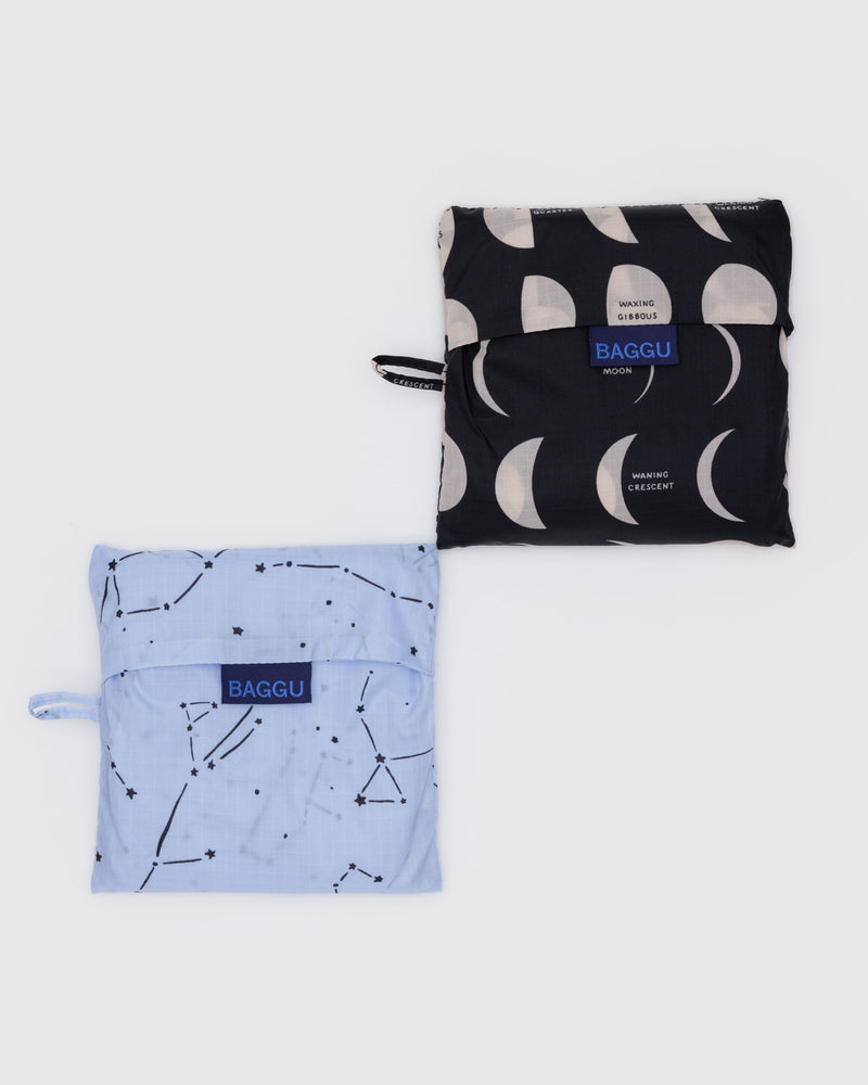 BAGGU.com Reusable Bags Big Baggu Set of 2 - Night Sky