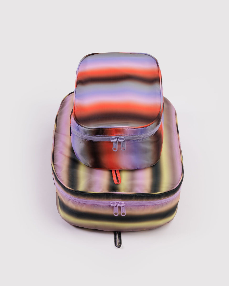 BAGGU Products Packing Cube Set - Gradient Stripes