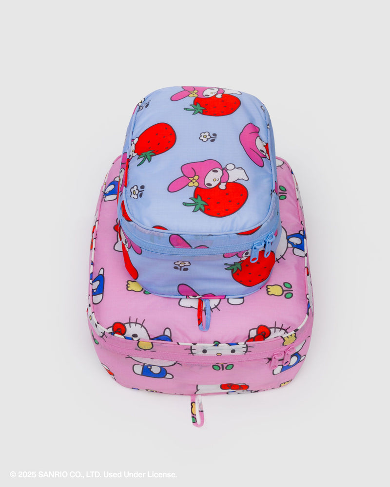 BAGGU  Packing Cube Set - Hello Kitty and Friends Florals